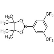 2-[3,5-Bis(trifluoromethyl)phenyl]-4,4,5,5-tetramethyl-1,3,2-dioxaborolane >98.0%(GC)(T) - CAS 69807-91-6