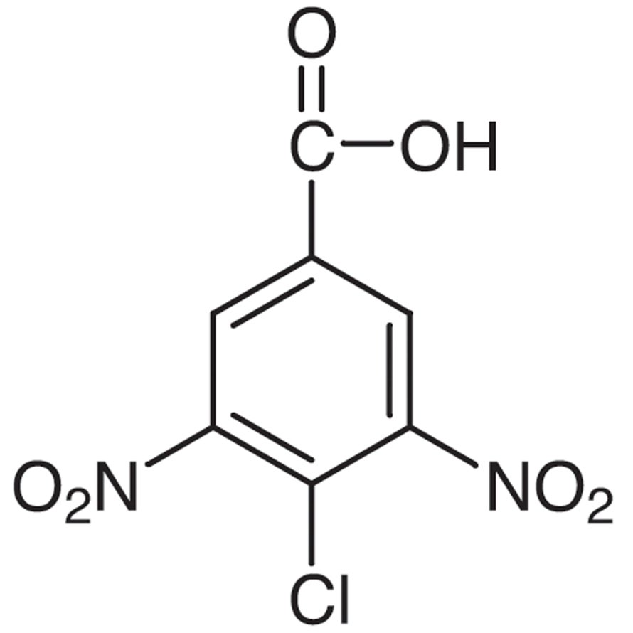 4-Chloro-3,5-dinitrobenzoic Acid >98.0%(T) - CAS 118-97-8