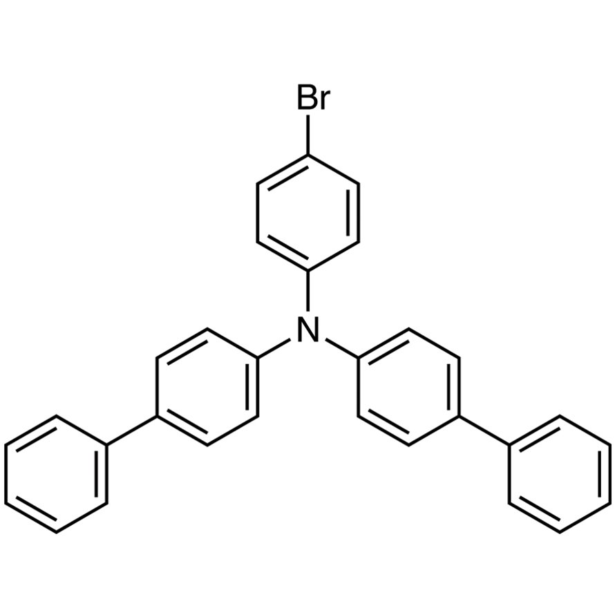 N,N-Bis(4-biphenylyl)-N-(4-bromophenyl)amine >98.0%(HPLC)(N) - CAS 499128-71-1