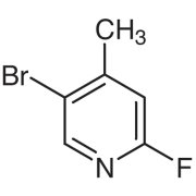 5-Bromo-2-fluoro-4-methylpyridine >98.0%(GC) - CAS 864830-16-0
