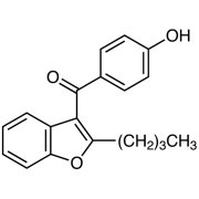 2-Butyl-3-(4-hydroxybenzoyl)benzofuran >98.0%(GC)(T) - CAS 52490-15-0
