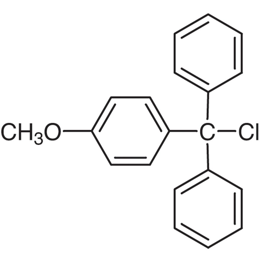 4-Methoxytrityl Chloride [Hydroxyl Protecting Agent] >98.0%(T)(HPLC) - CAS 14470-28-1