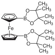 1,1'-Bis(4,4,5,5-tetramethyl-1,3,2-dioxaborolan-2-yl)ferrocene >98.0%(GC)(T) - CAS 737776-93-1