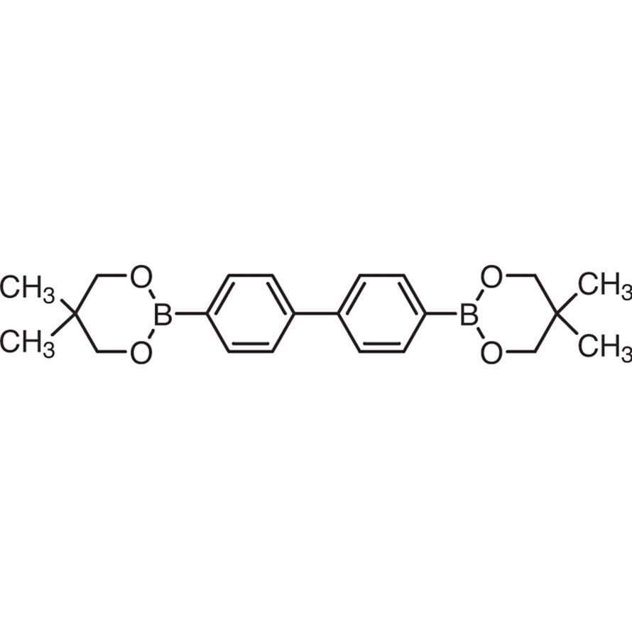 4,4'-Bis(5,5-dimethyl-1,3,2-dioxaborinan-2-yl)biphenyl >98.0%(GC)(T) - CAS 5487-93-4