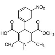 Monomethyl 1,4-Dihydro-2,6-dimethyl-4-(3-nitrophenyl)-3,5-pyridinedicarboxylate >98.0%(T)(HPLC) - CAS 74936-72-4
