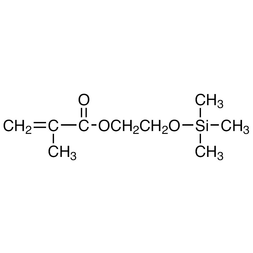 2-(Trimethylsilyloxy)ethyl Methacrylate (stabilized with BHT) >96.0%(GC) - CAS 17407-09-9