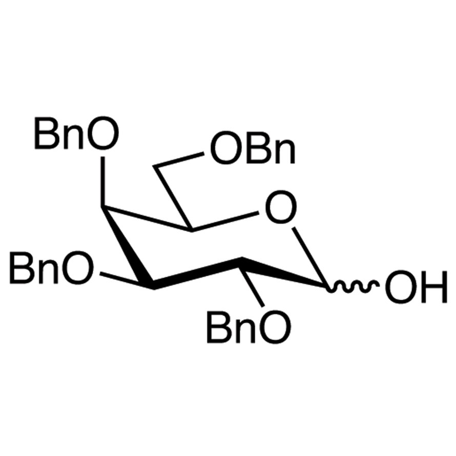 2,3,4,6-Tetra-O-benzyl-D-galactopyranose >98.0%(HPLC) - CAS 6386-24-9