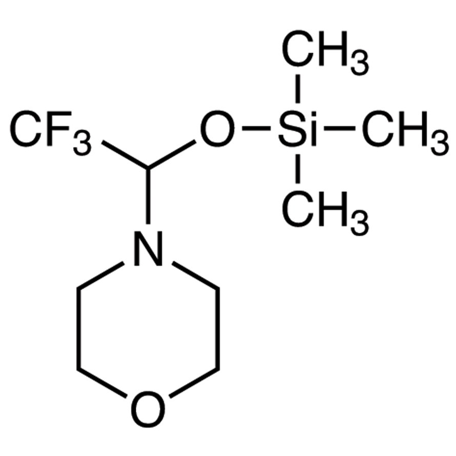 4-[2,2,2-Trifluoro-1-[(trimethylsilyl)oxy]ethyl]morpholine >95.0%(GC) - CAS 289706-46-3