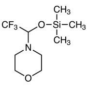 4-[2,2,2-Trifluoro-1-[(trimethylsilyl)oxy]ethyl]morpholine >95.0%(GC) - CAS 289706-46-3