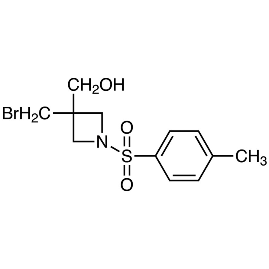 [3-(Bromomethyl)-1-tosylazetidin-3-yl]methanol >98.0%(GC) - CAS 1041026-55-4