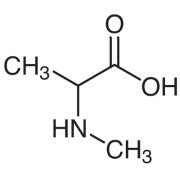 N-Methyl-DL-alanine >98.0%(T) - CAS 600-21-5