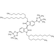 N,N'-Bis(2-octyldodecyl)-6,6'-bis(4,4,5,5-tetramethyl-1,3,2-dioxaborolan-2-yl)isoindigo  - CAS 1563062-80-5