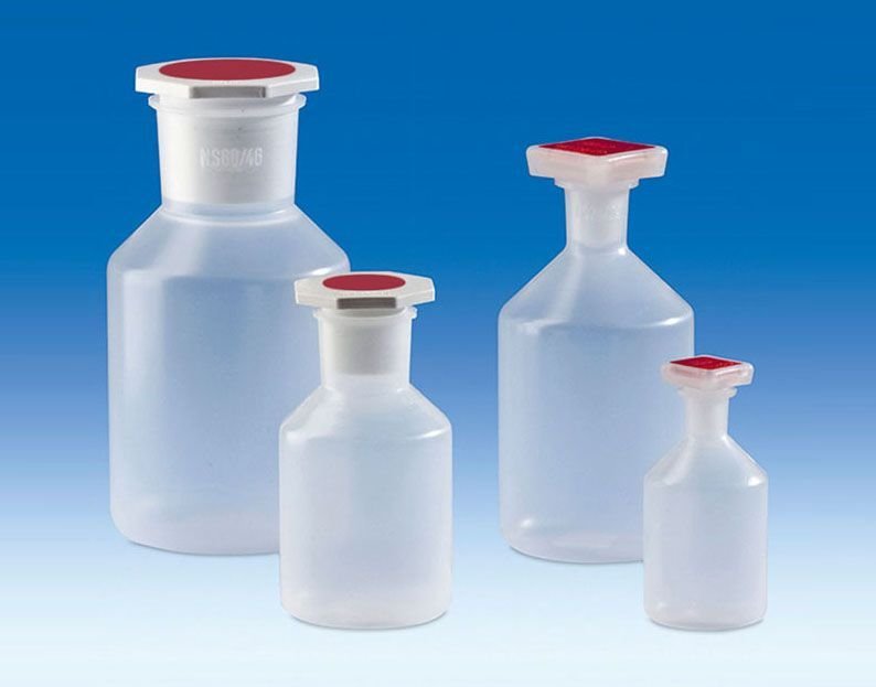 Şişe (Pp) Ns 45/40 Şilif Kapaklı, Şeffaflı, Geniş Boyunlu    500 ml