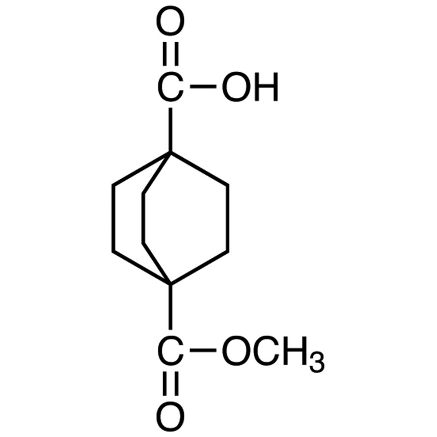 4-(Methoxycarbonyl)bicyclo[2.2.2]octan-1-carboxylic Acid >98.0%(GC)(T) - CAS 18720-35-9