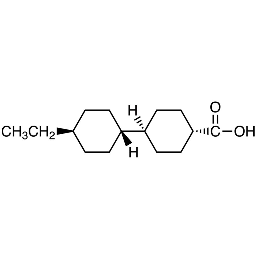 trans,trans-4'-Ethylbicyclohexyl-4-carboxylic Acid >98.0%(GC)(T) - CAS 84976-67-0