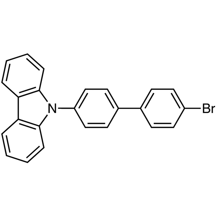 9-(4'-Bromo-4-biphenylyl)carbazole >98.0%(GC) - CAS 212385-73-4