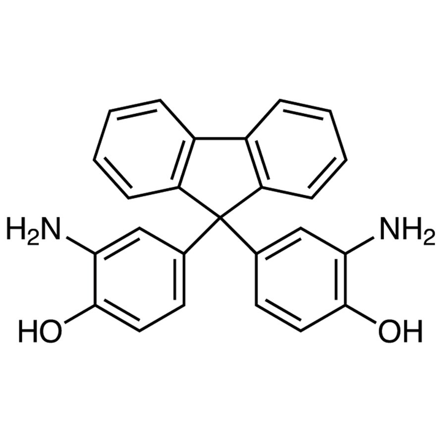 9,9-Bis(3-amino-4-hydroxyphenyl)fluorene >98.0%(HPLC) - CAS 20638-07-7