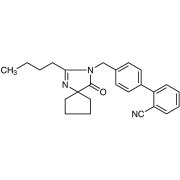 2-Butyl-3-[[2'-cyano-[1,1'-biphenyl]-4-yl]methyl]-1,3-diazaspiro[4,4]non-1-en-4-one >97.0%(N) - CAS 138401-24-8
