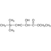 Ethyl 2-Hydroxy-4-(trimethylsilyl)-3-butynoate >97.0%(GC) - CAS 66697-09-4