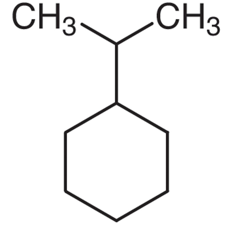 Isopropylcyclohexane >99.0%(GC) - CAS 696-29-7