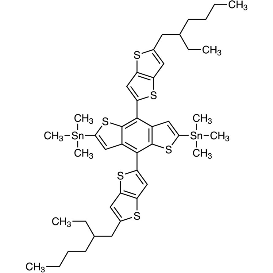[4,8-Bis[5-(2-ethylhexyl)thieno[3,2-b]thiophen-2-yl]benzo[1,2-b:4,5-b']dithiophene-2,6-diyl]bis(trimethylstannane) >97.0%(HPLC) - CAS 1444200-40-1