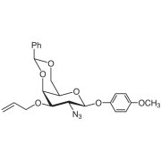 4-Methoxyphenyl 3-O-Allyl-2-azido-4,6-O-benzylidene-2-deoxy-β-D-galactopyranoside >95.0%(HPLC) - CAS 889453-83-2
