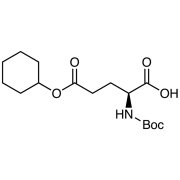 5-Cyclohexyl N-(tert-Butoxycarbonyl)-L-glutamate >94.0%(T) - CAS 73821-97-3