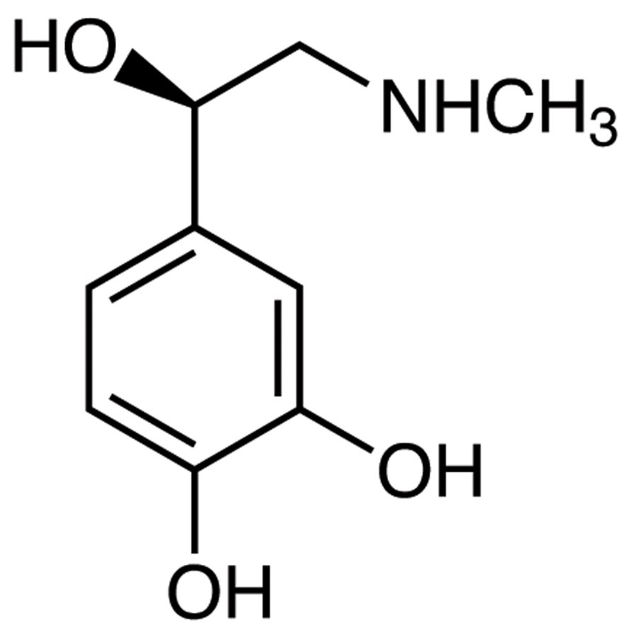 L-Adrenaline >98.0%(T) - CAS 51-43-4