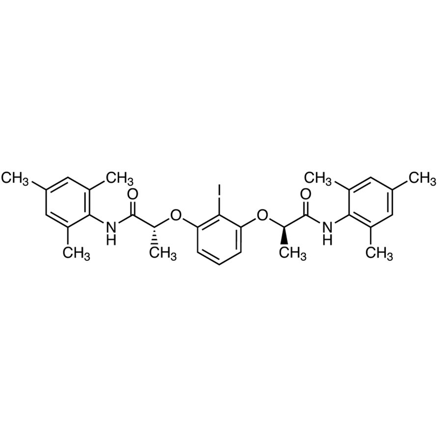 (R,R)-2-Iodo-1,3-bis[1-(mesitylcarbamoyl)ethoxy]benzene >98.0%(HPLC) - CAS 1226896-38-3
