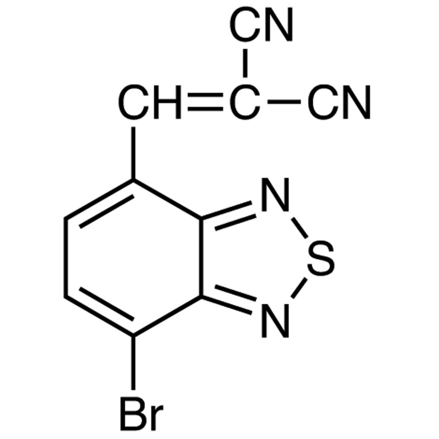 2-[(7-Bromo-2,1,3-benzothiadiazol-4-yl)methylene]malononitrile >98.0%(GC) - CAS 1335150-10-1