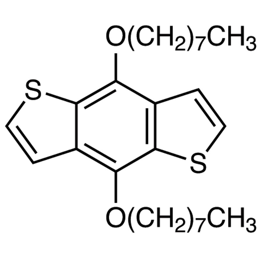 4,8-Bis-n-octyloxybenzo[1,2-b:4,5-b']dithiophene >98.0%(GC) - CAS 1098102-94-3