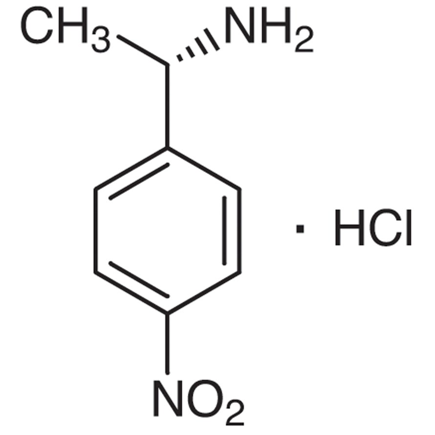 (S)-α-Methyl-4-nitrobenzylamine Hydrochloride >99.0%(T) - CAS 132873-57-5