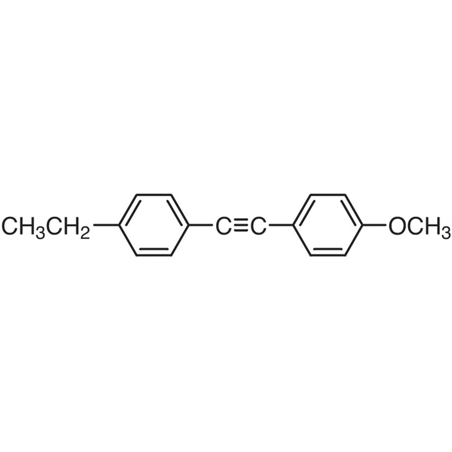 1-Ethyl-4-[(4-methoxyphenyl)ethynyl]benzene >98.0%(GC) - CAS 63221-88-5