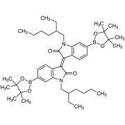 N,N'-Bis(2-ethylhexyl)-6,6'-bis(4,4,5,5-tetramethyl-1,3,2-dioxaborolan-2-yl)isoindigo  - CAS 1821433-54-8