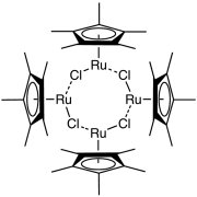 Chloro(pentamethylcyclopentadienyl)ruthenium(II) Tetramer >95.0%(T) - CAS 113860-07-4