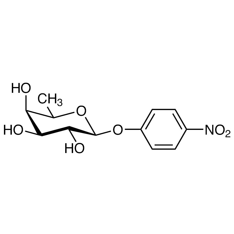 4-Nitrophenyl β-D-Fucopyranoside >98.0%(GC) - CAS 1226-39-7
