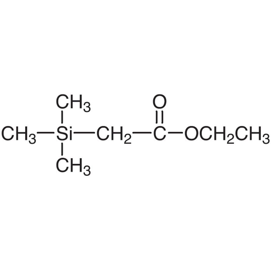 Ethyl (Trimethylsilyl)acetate >93.0%(GC) - CAS 4071-88-9