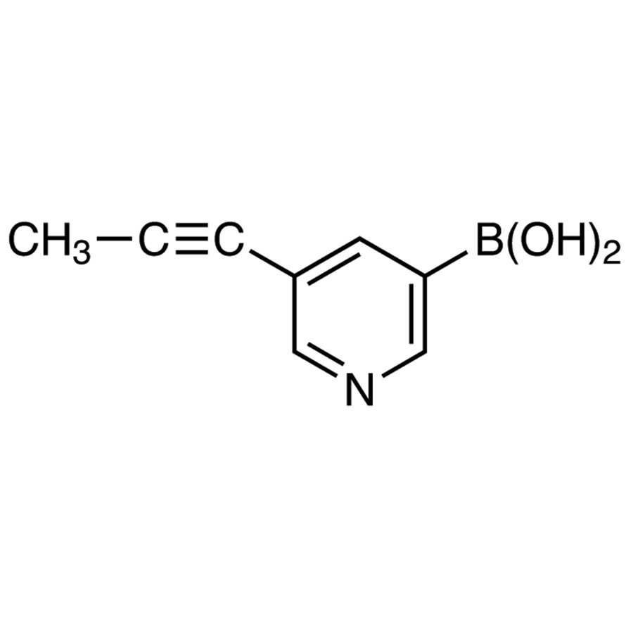 5-(1-Propynyl)pyridine-3-boronic Acid (contains varying amounts of Anhydride)  - CAS 917471-30-8