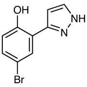 4-Bromo-2-(1H-pyrazol-3-yl)phenol >98.0%(GC)(T) - CAS 99067-15-9