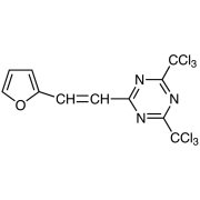 2-[2-(Furan-2-yl)vinyl]-4,6-bis(trichloromethyl)-1,3,5-triazine >95.0%(HPLC)(N) - CAS 154880-05-4