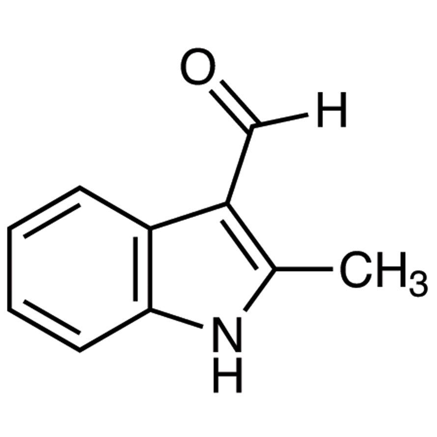2-Methylindole-3-carboxaldehyde >98.0%(GC) - CAS 5416-80-8