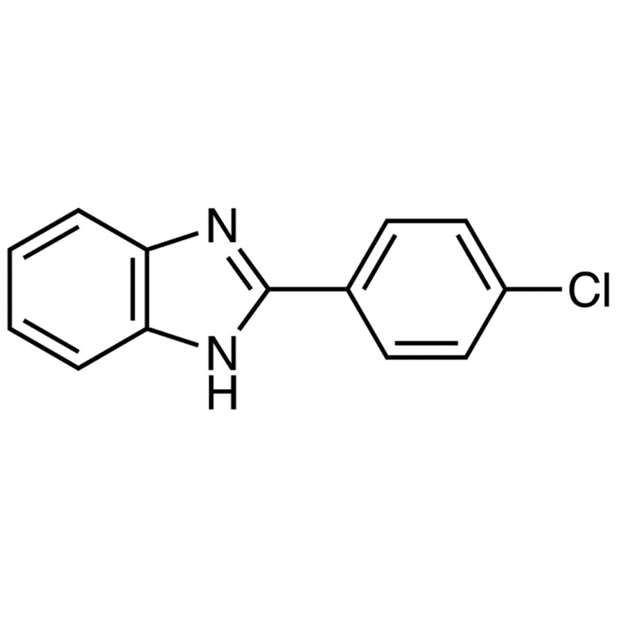 2-(4-Chlorophenyl)benzimidazole >98.0%(GC)(T) - CAS 1019-85-8