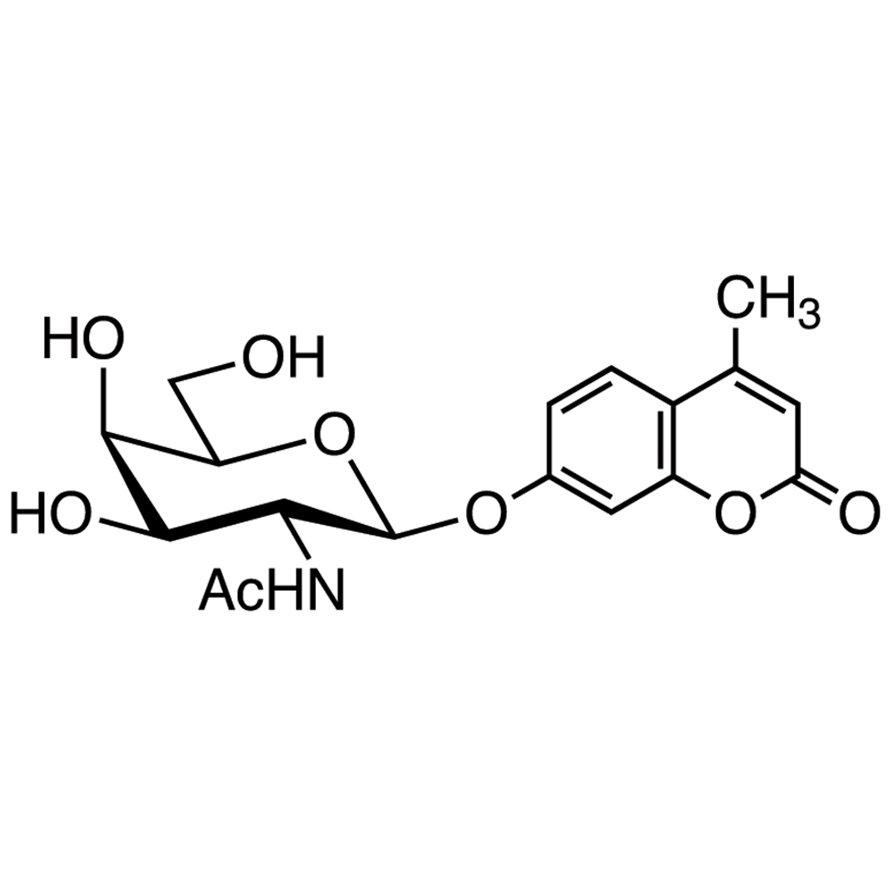 4-Methylumbelliferyl 2-Acetamido-2-deoxy-β-D-galactopyranoside >98.0%(HPLC) - CAS 36476-29-6