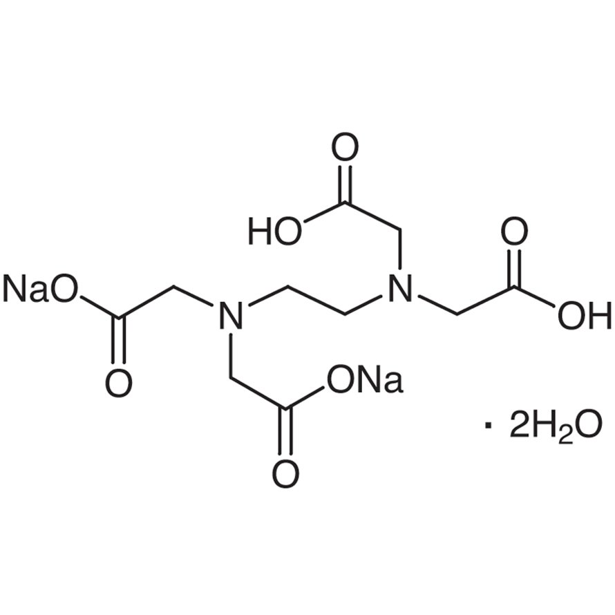 Disodium Dihydrogen Ethylenediaminetetraacetate Dihydrate [for Biochemical Research] >99.0%(T) - CAS 6381-92-6