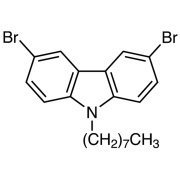 3,6-Dibromo-9-n-octylcarbazole >98.0%(GC) - CAS 79554-93-1