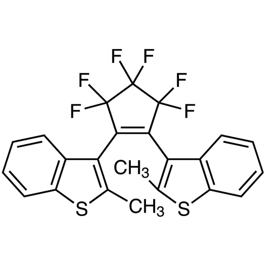 1,2-Bis[2-methylbenzo[b]thiophen-3-yl]-3,3,4,4,5,5-hexafluoro-1-cyclopentene (purified by sublimation) >99.0%(GC) - CAS 137814-07-4