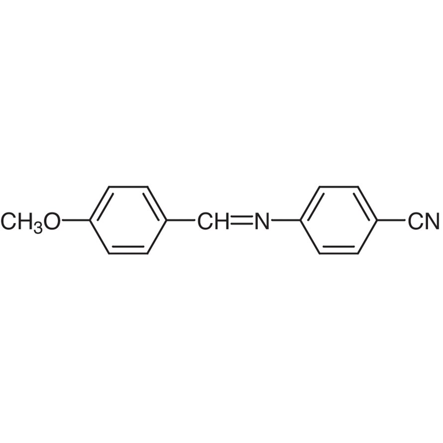 4-[(4-Methoxybenzylidene)amino]benzonitrile >98.0%(T) - CAS 13036-19-6