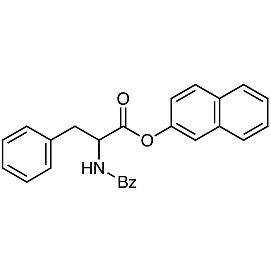N-Benzoyl-DL-phenylalanine 2-Naphthyl Ester >98.0%(HPLC) - CAS 15873-25-3