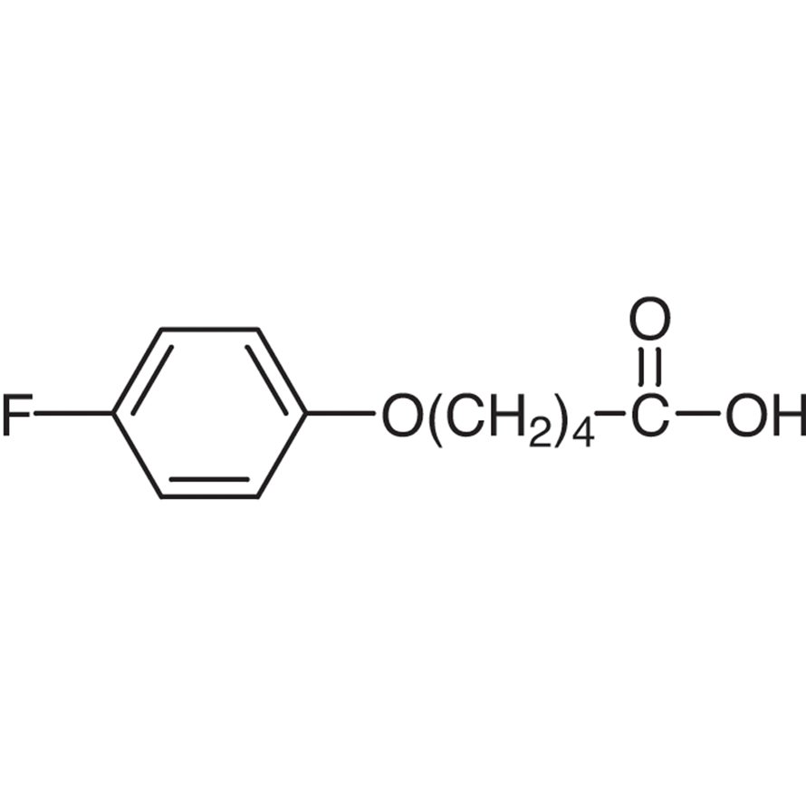 5-(4-Fluorophenoxy)valeric Acid >98.0%(GC)(T) - CAS 347867-75-8