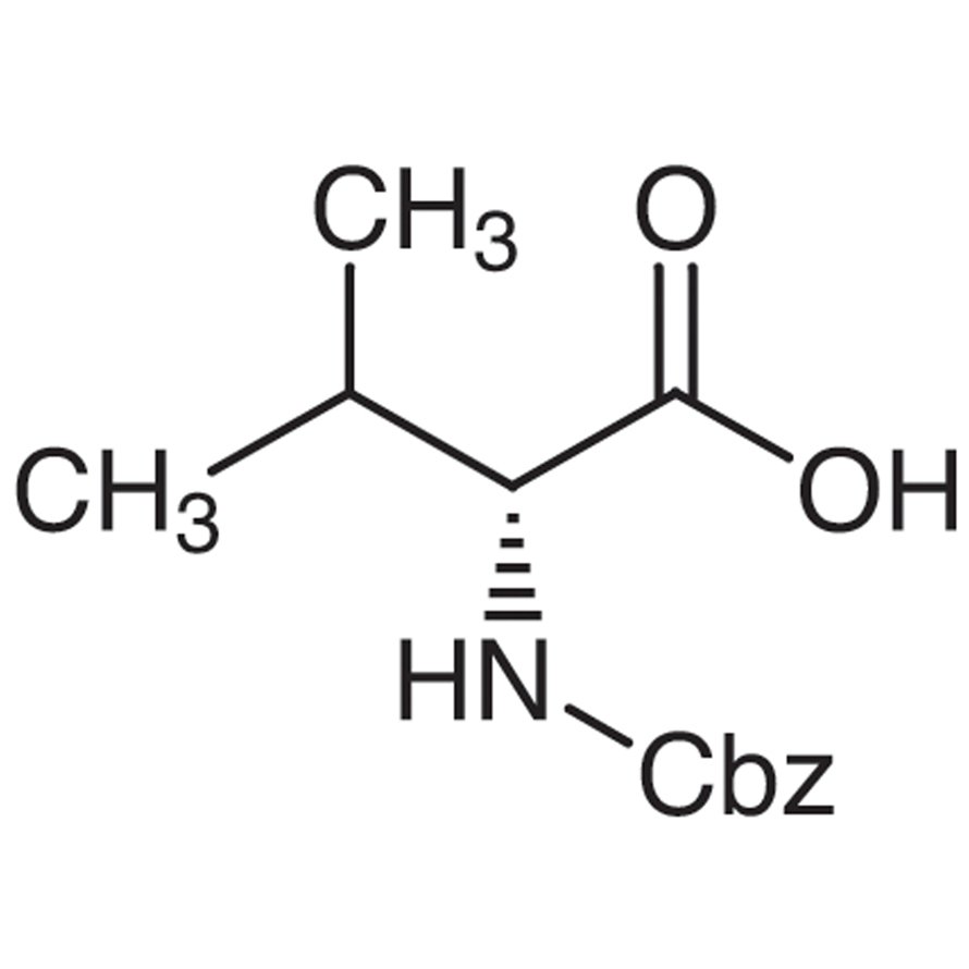 N-Benzyloxycarbonyl-D-valine >98.0%(T) - CAS 1685-33-2